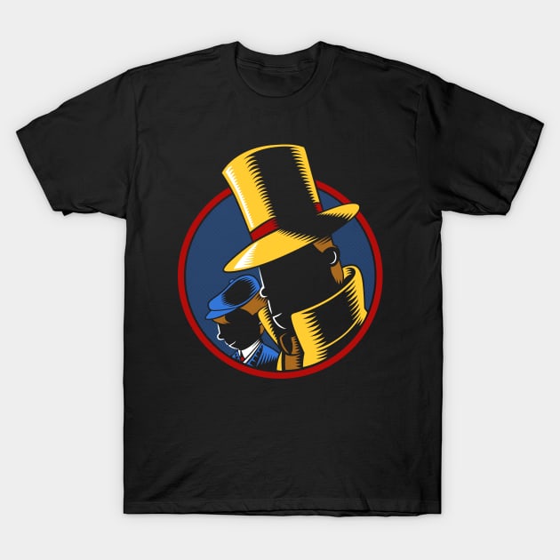 Professor Layton's Detective Services T-Shirt by JangoSnow